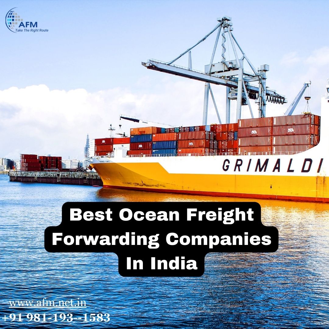 Best Ocean Freight Forwarding Companies In India